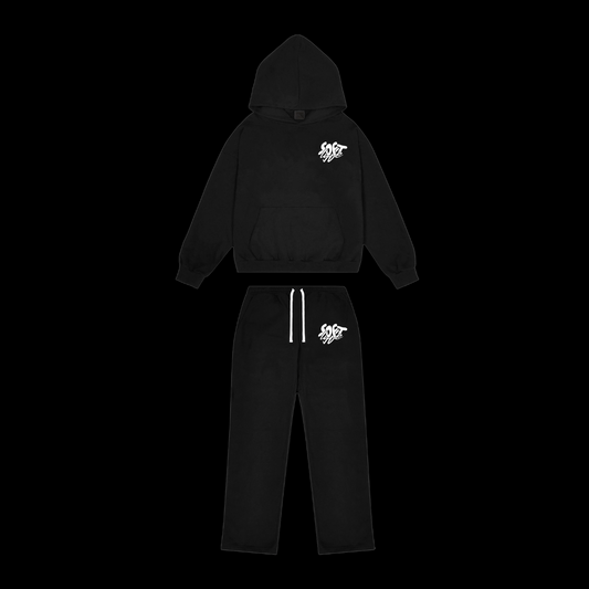 BLACK SOFTLYFE TRACKSUIT